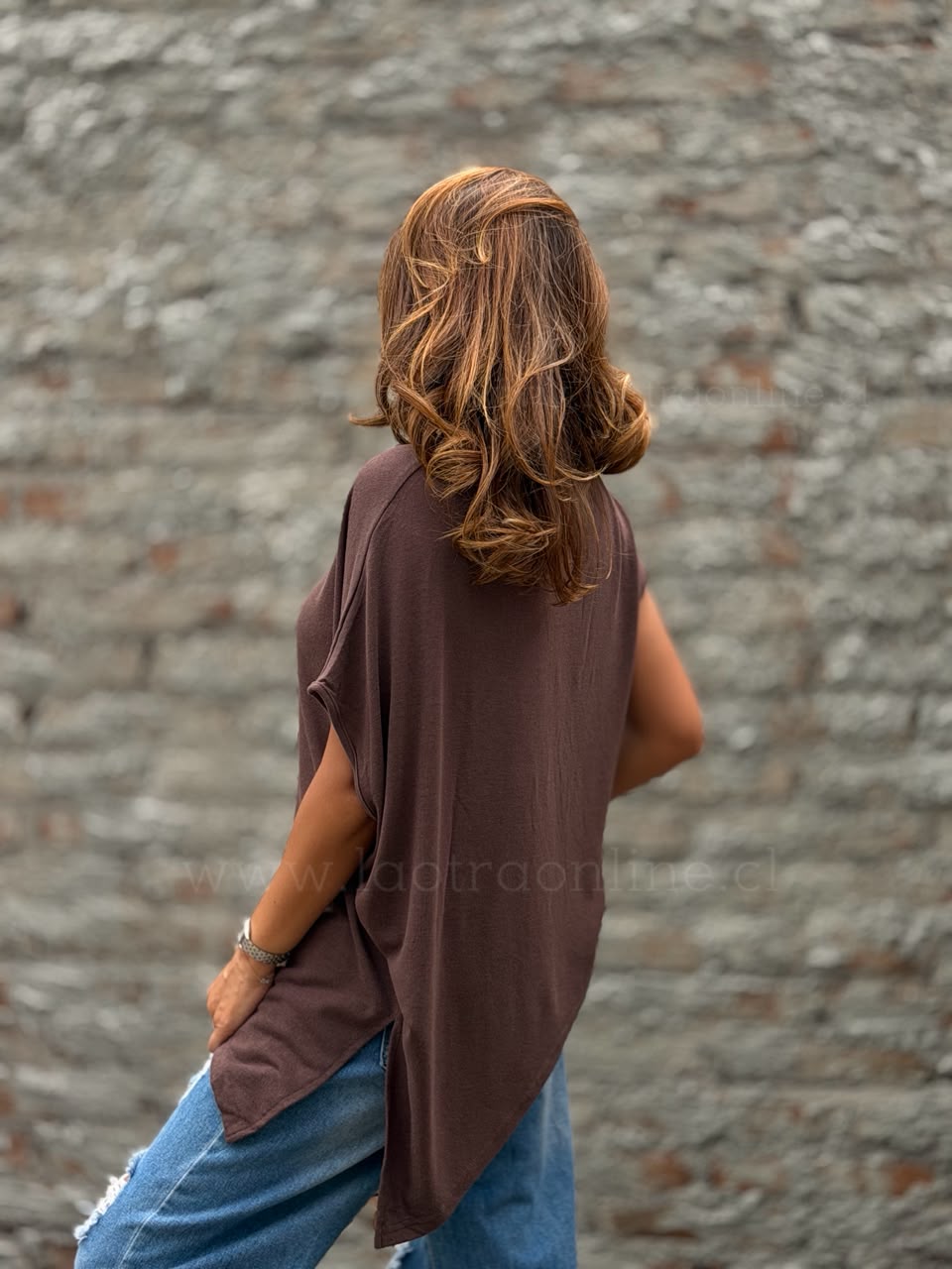 Polera Desigual choco