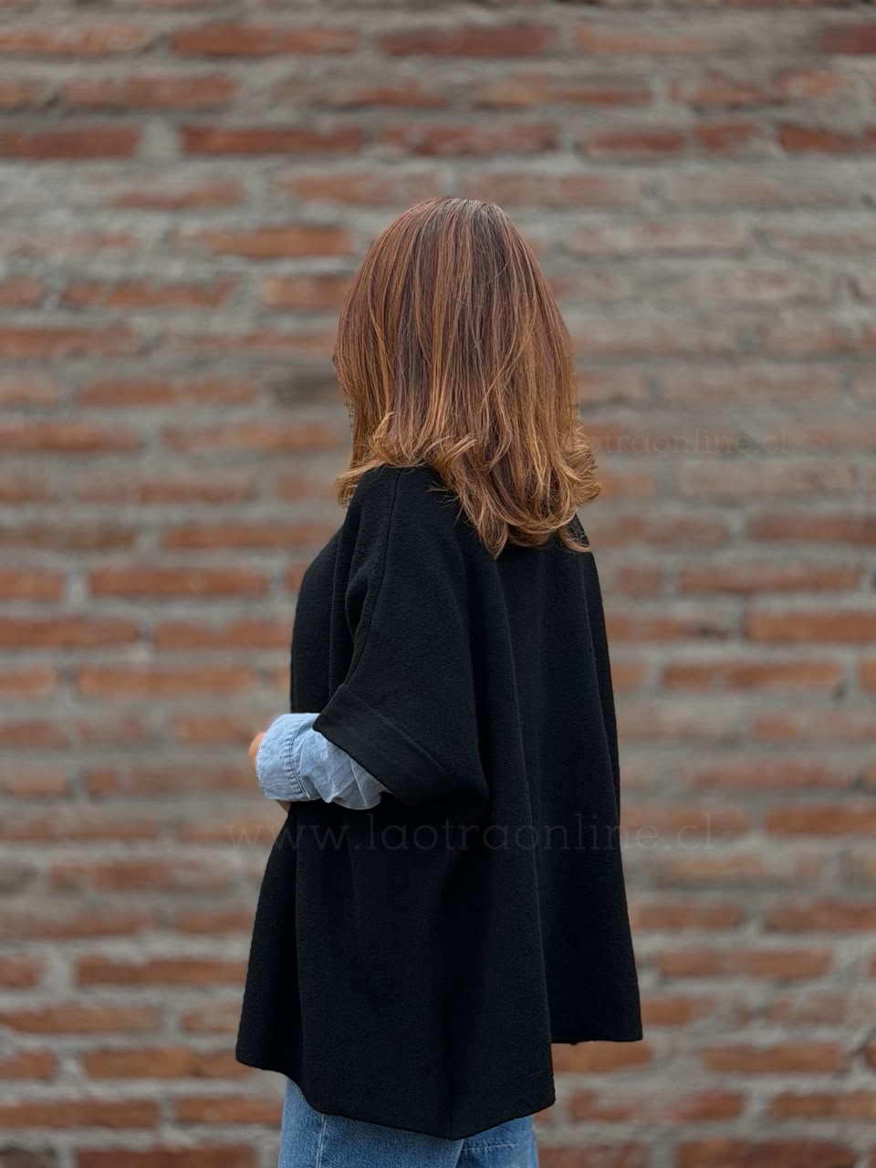 Chalecón/capa Premium negro
