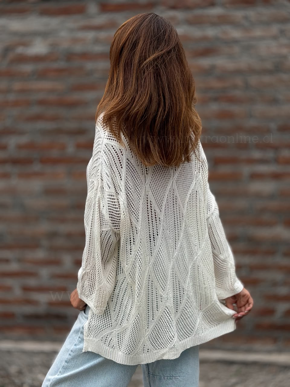 Sweater Aurora blanco