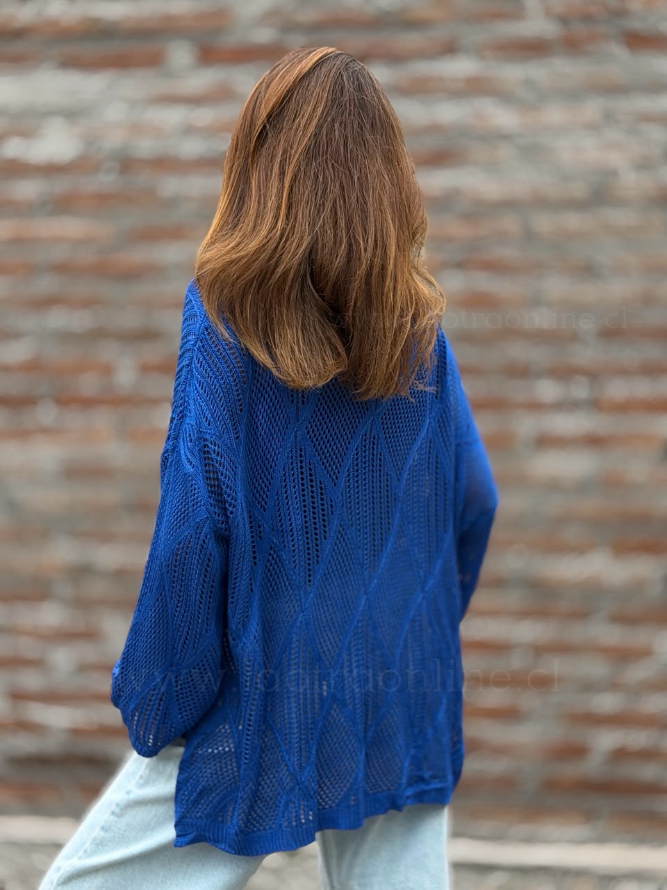 Sweater Aurora azul