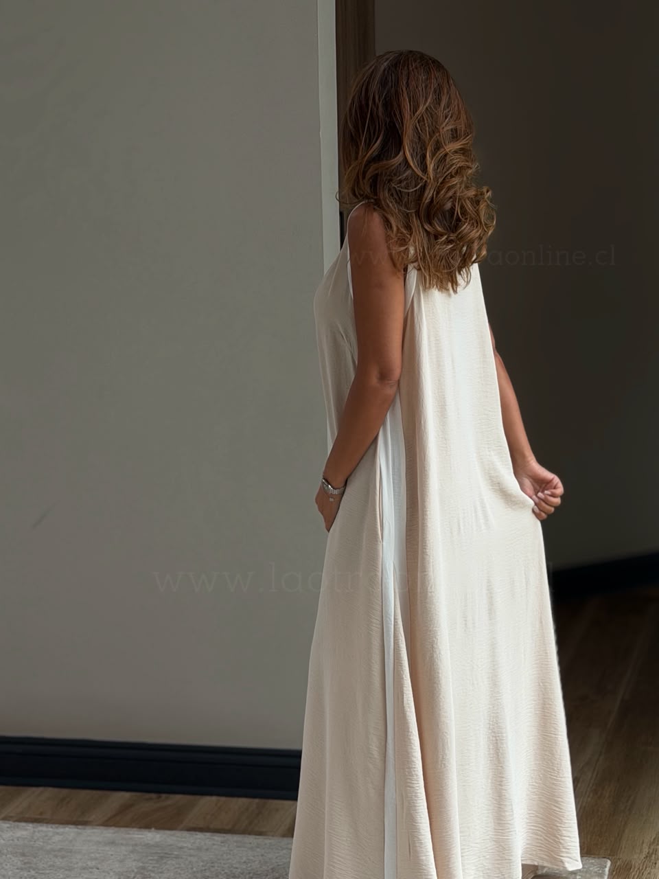 Vestido Sunset beige