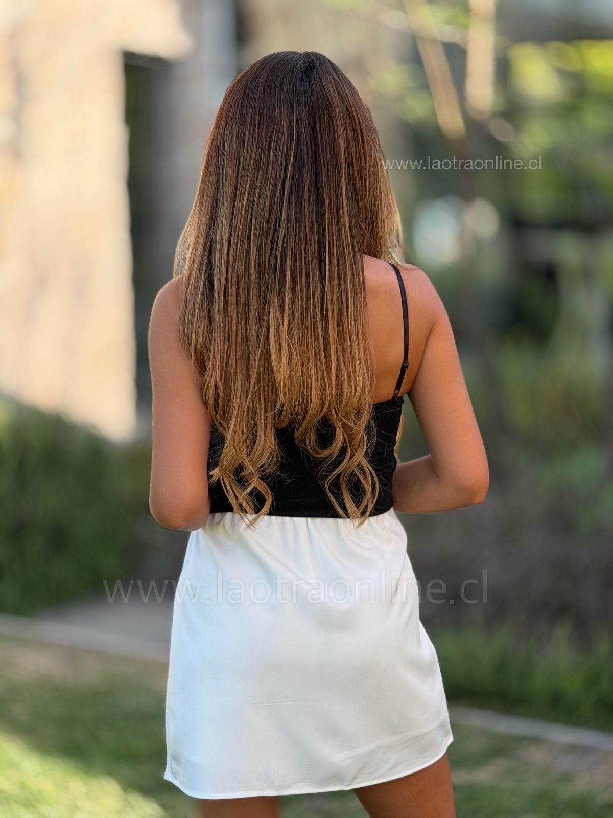 Falda/Short Francesa blanco