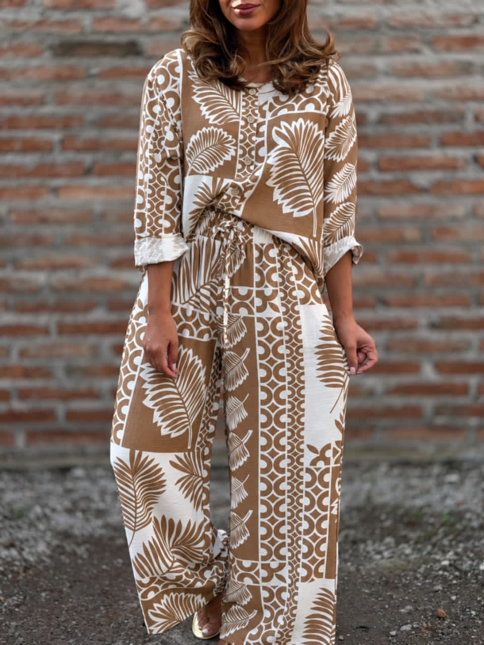 Set estampado toffe