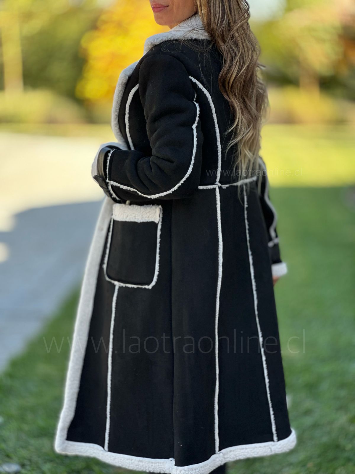 Chaqueta/Abrigo Roma negro