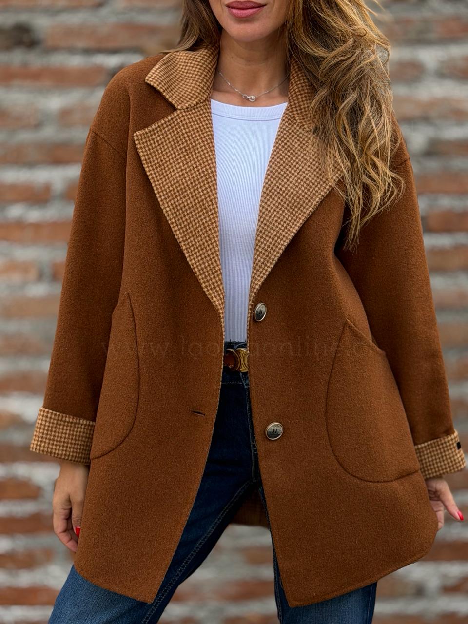 Abrigo/Blazer Lia toffe
