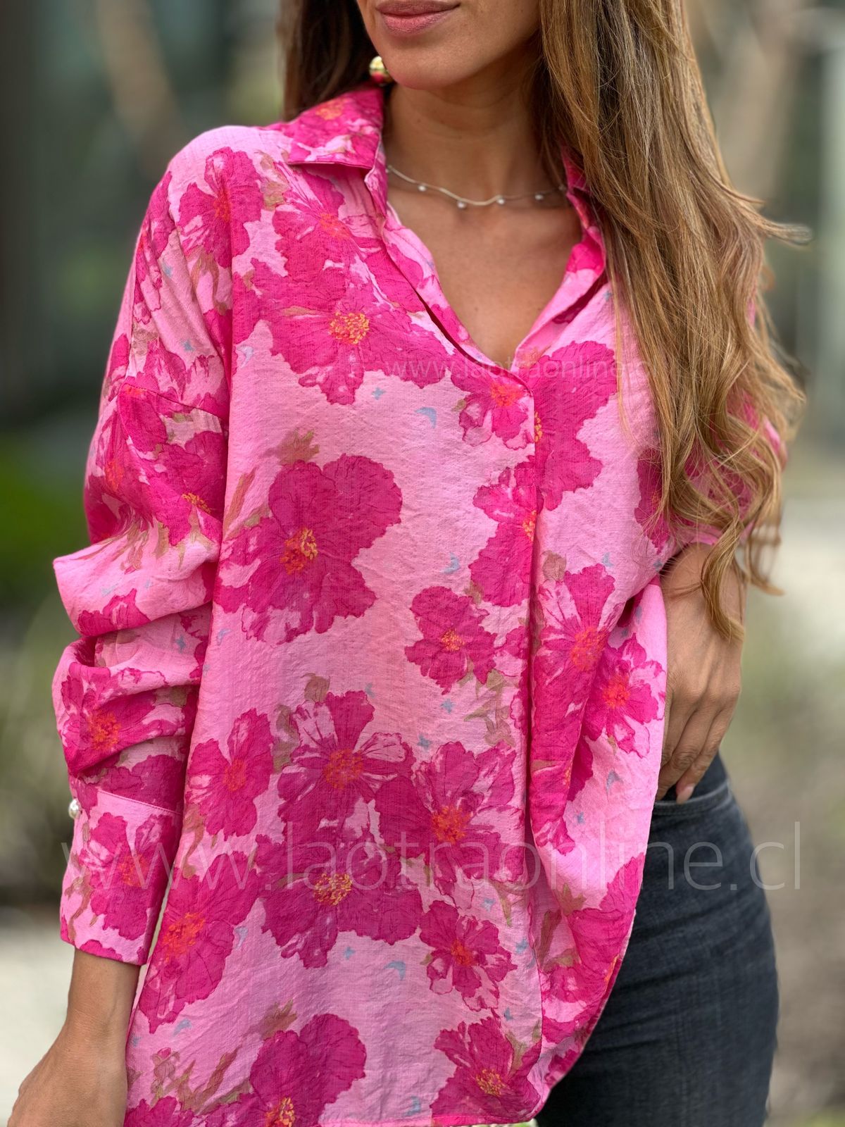 Blusa Denver fucsia