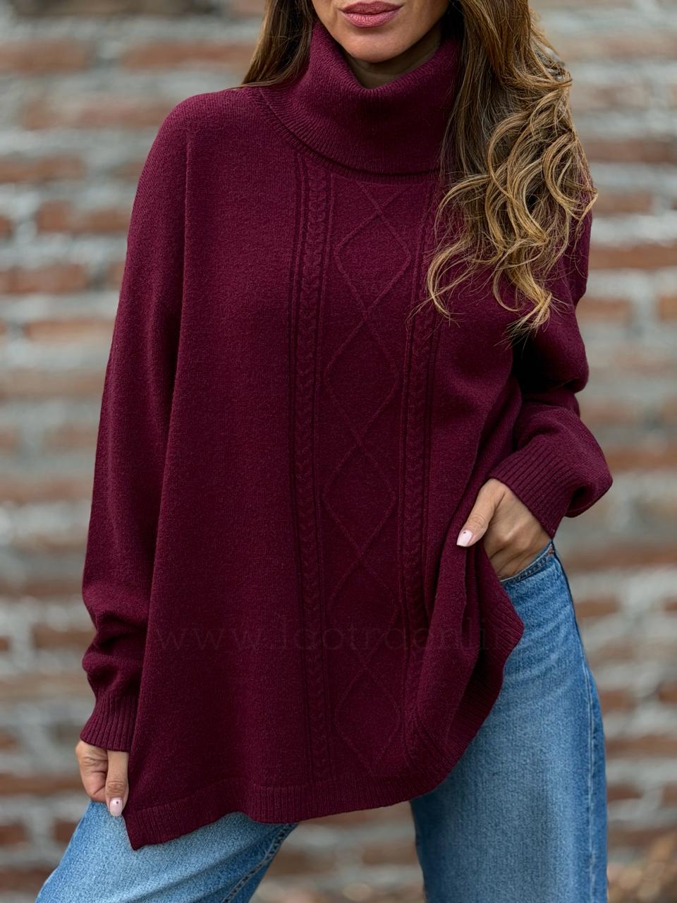 Sweater Regalo cherry