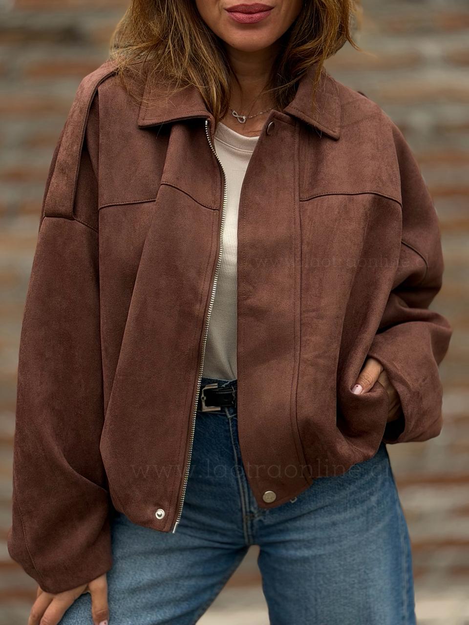 Chaqueta Rosario marrón claro