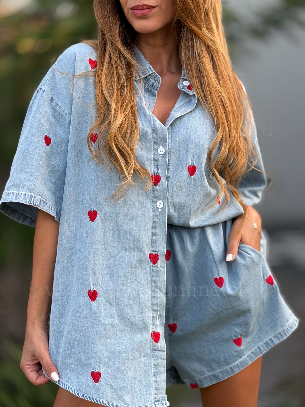 Conjunto Heart celeste