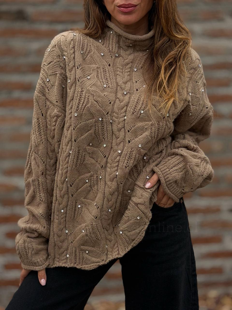 Sweater Belleza camel