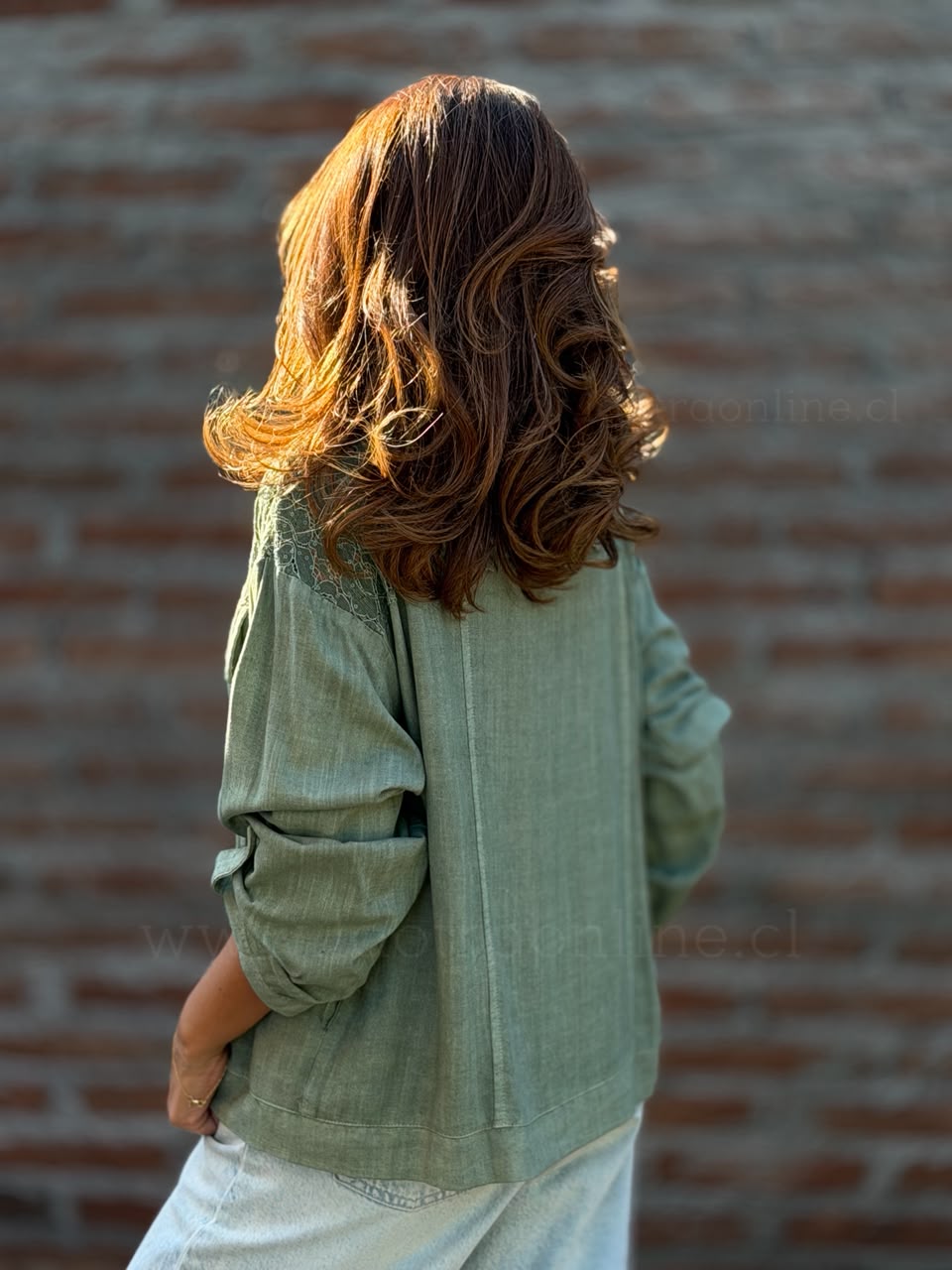 Blusa Capitanía verde