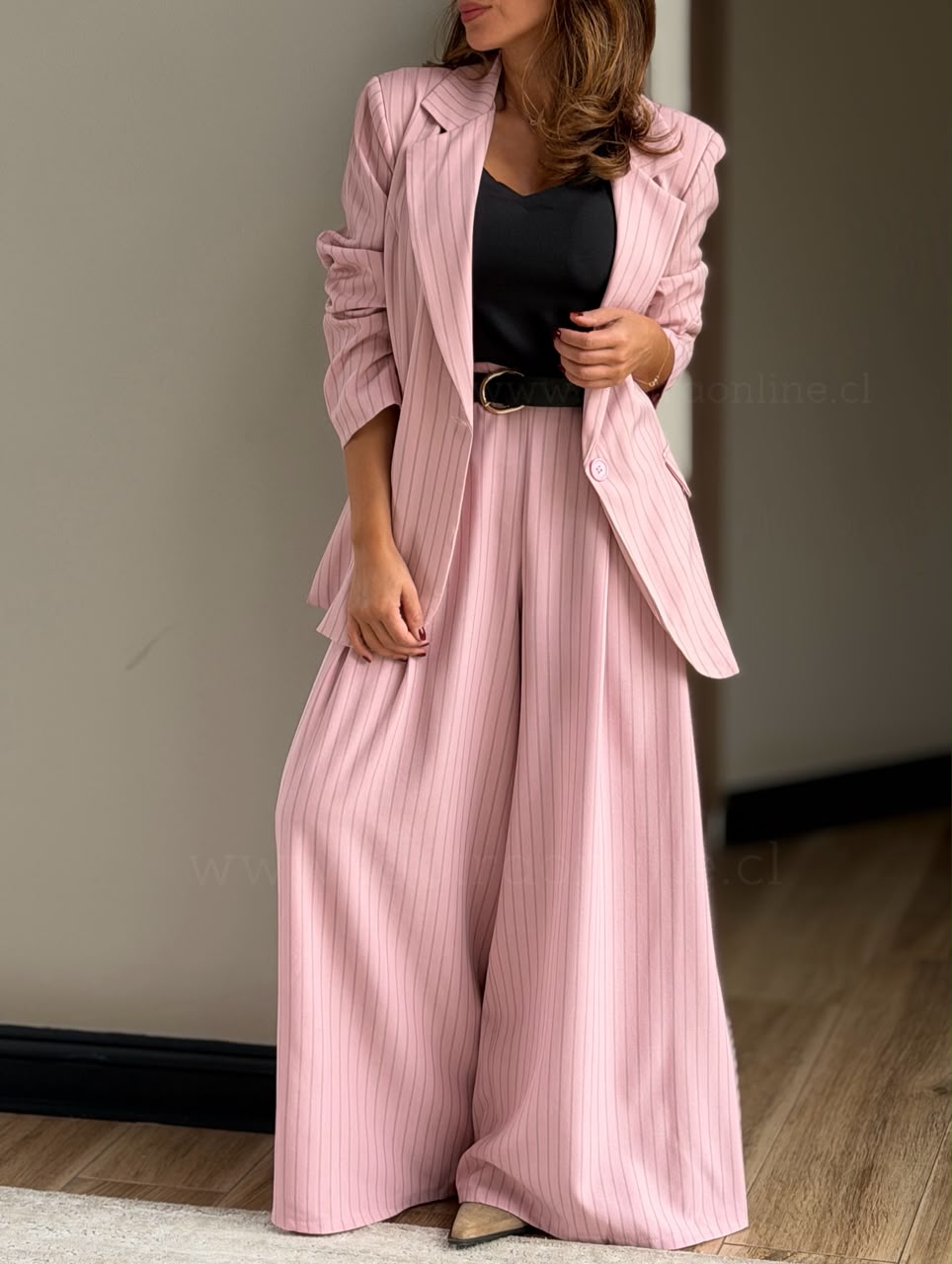 Set Italiano 2 piezas rosa