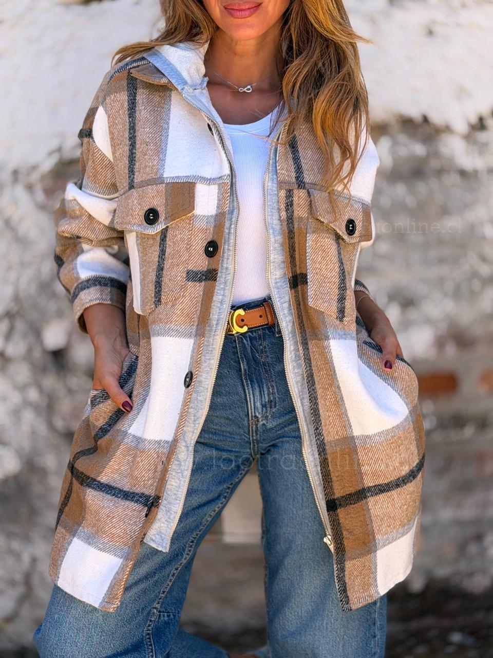 Sobrecamisa Saona camel