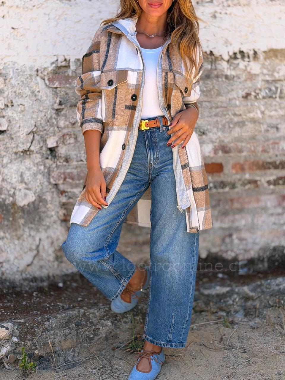 Sobrecamisa Saona camel