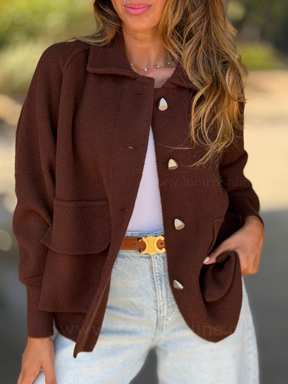 Abrigo Cataluña marrón