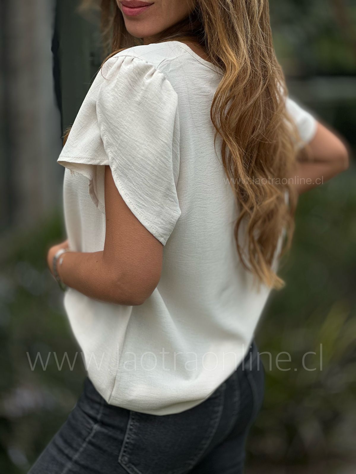 Polera Capadocia crema