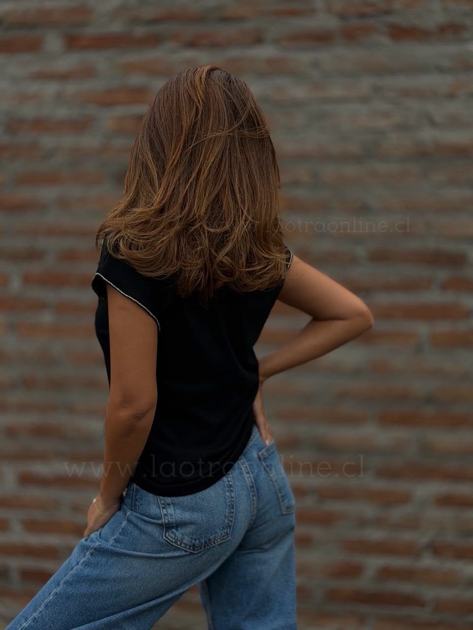 Polera Baires negro