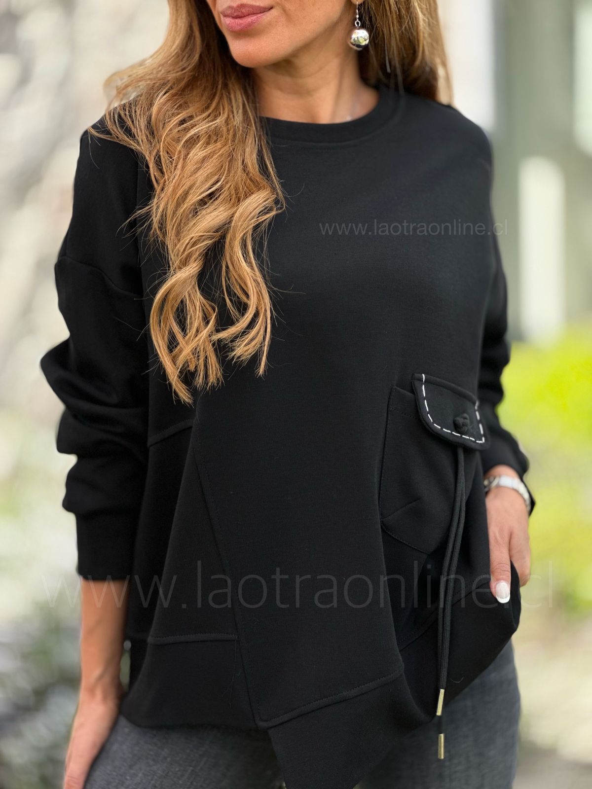 Polerón Alana negro