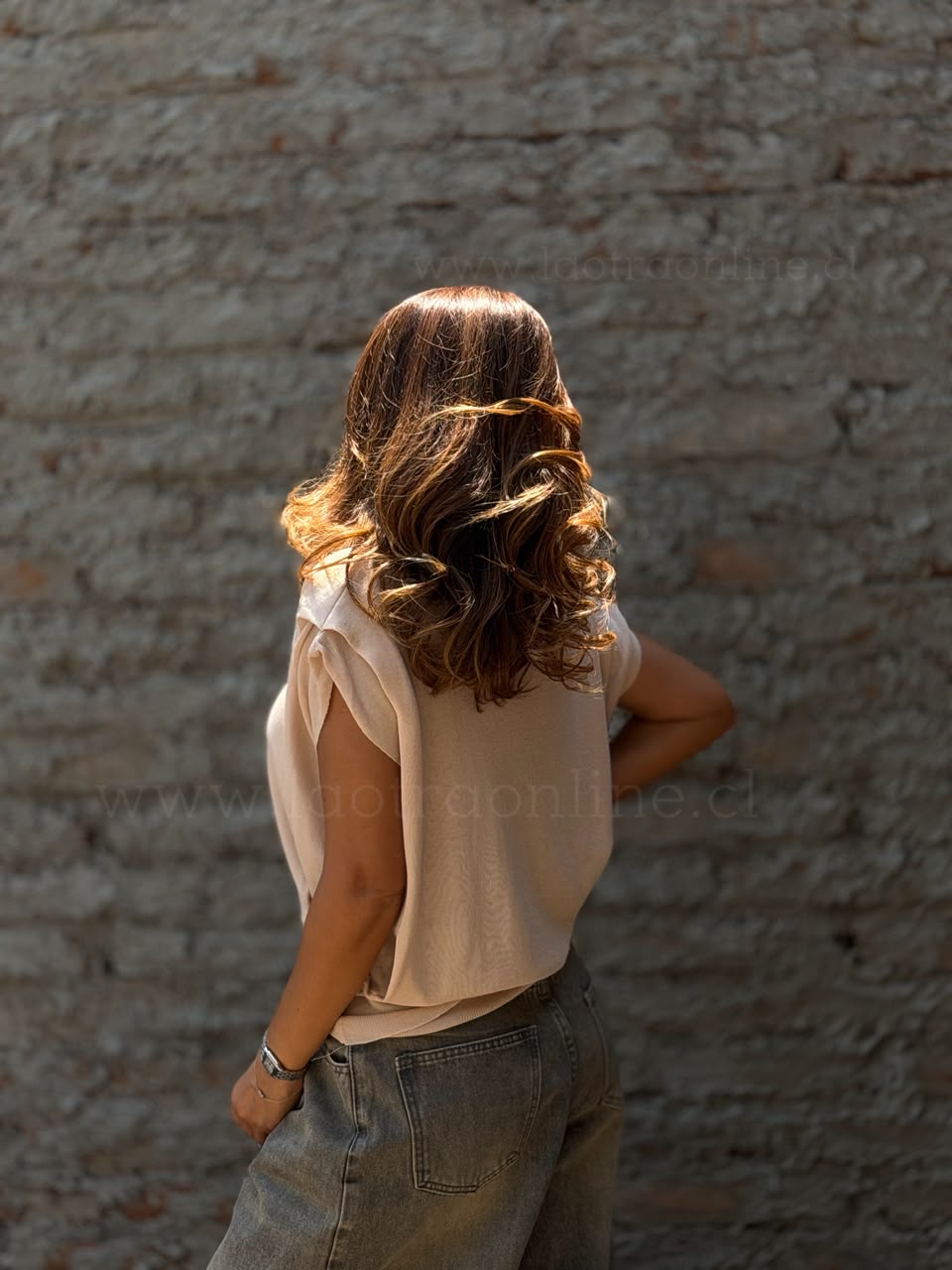 Polera Provenza beige