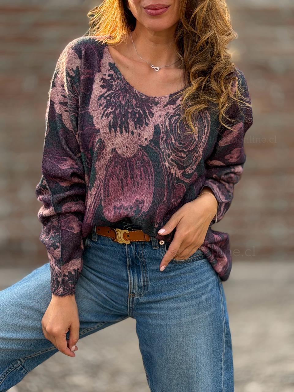 Sweater Vitoria mora