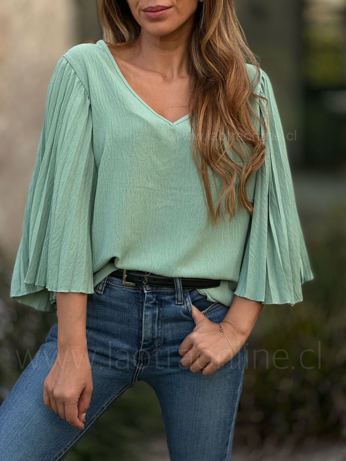 Polera Holanda verde