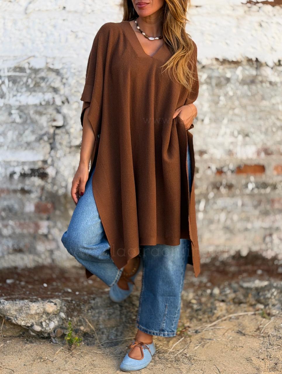 Sweater/Ponchito Liz otoño
