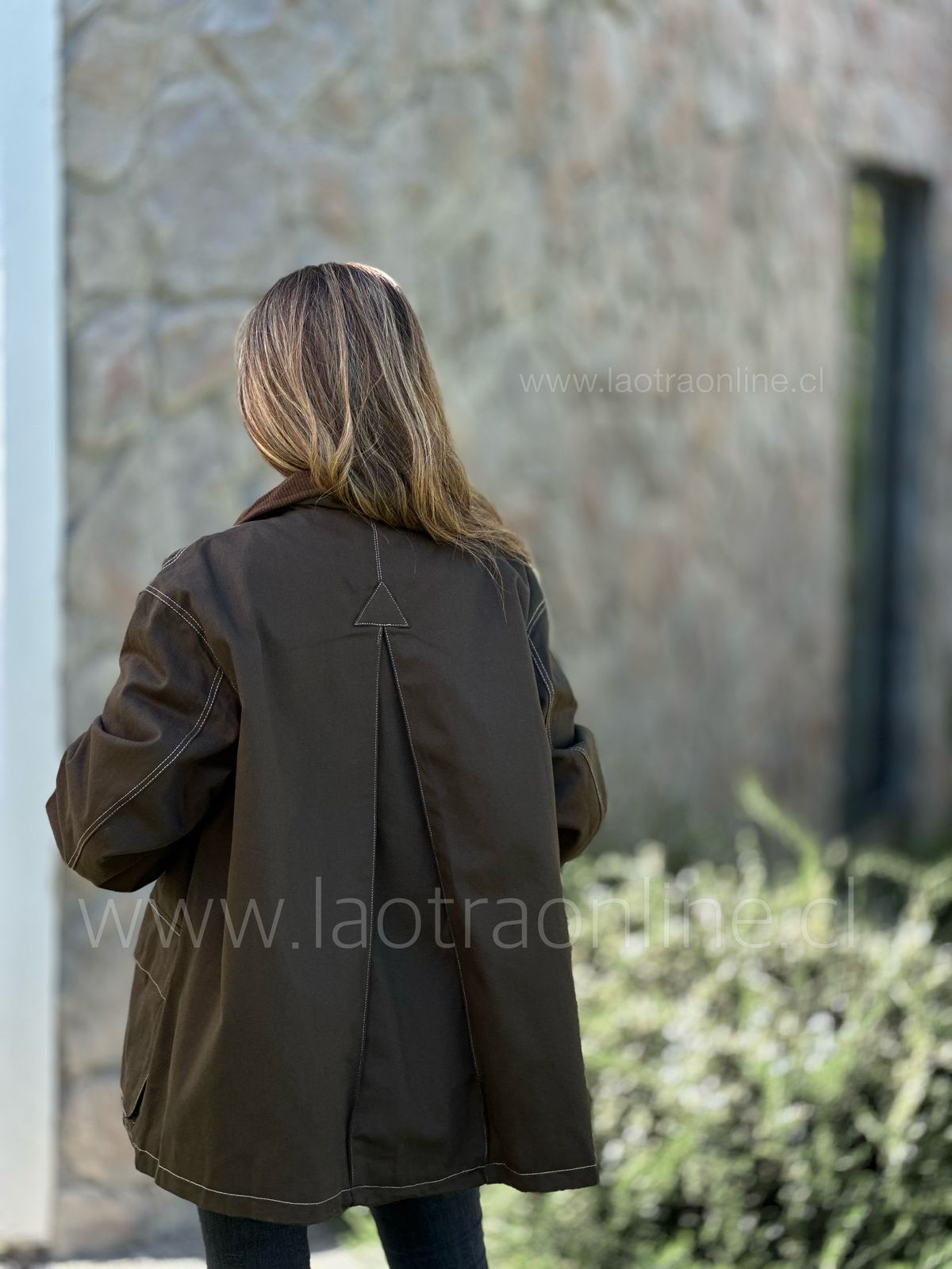 Chaqueta Victoria olivo
