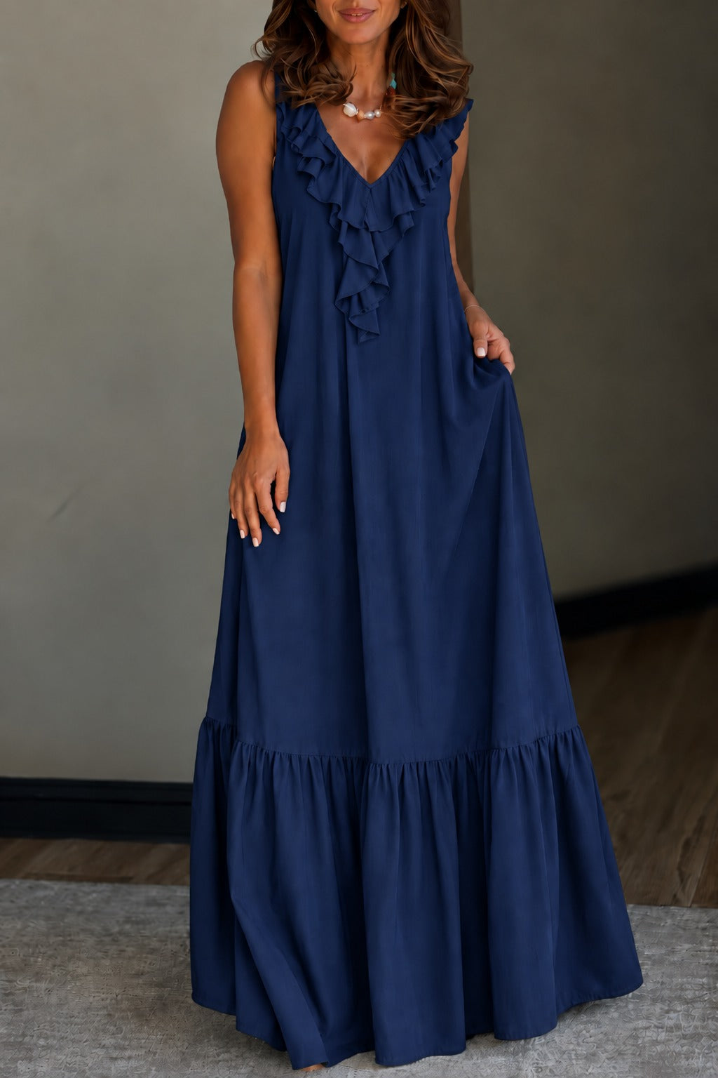 Vestido Asturias azul