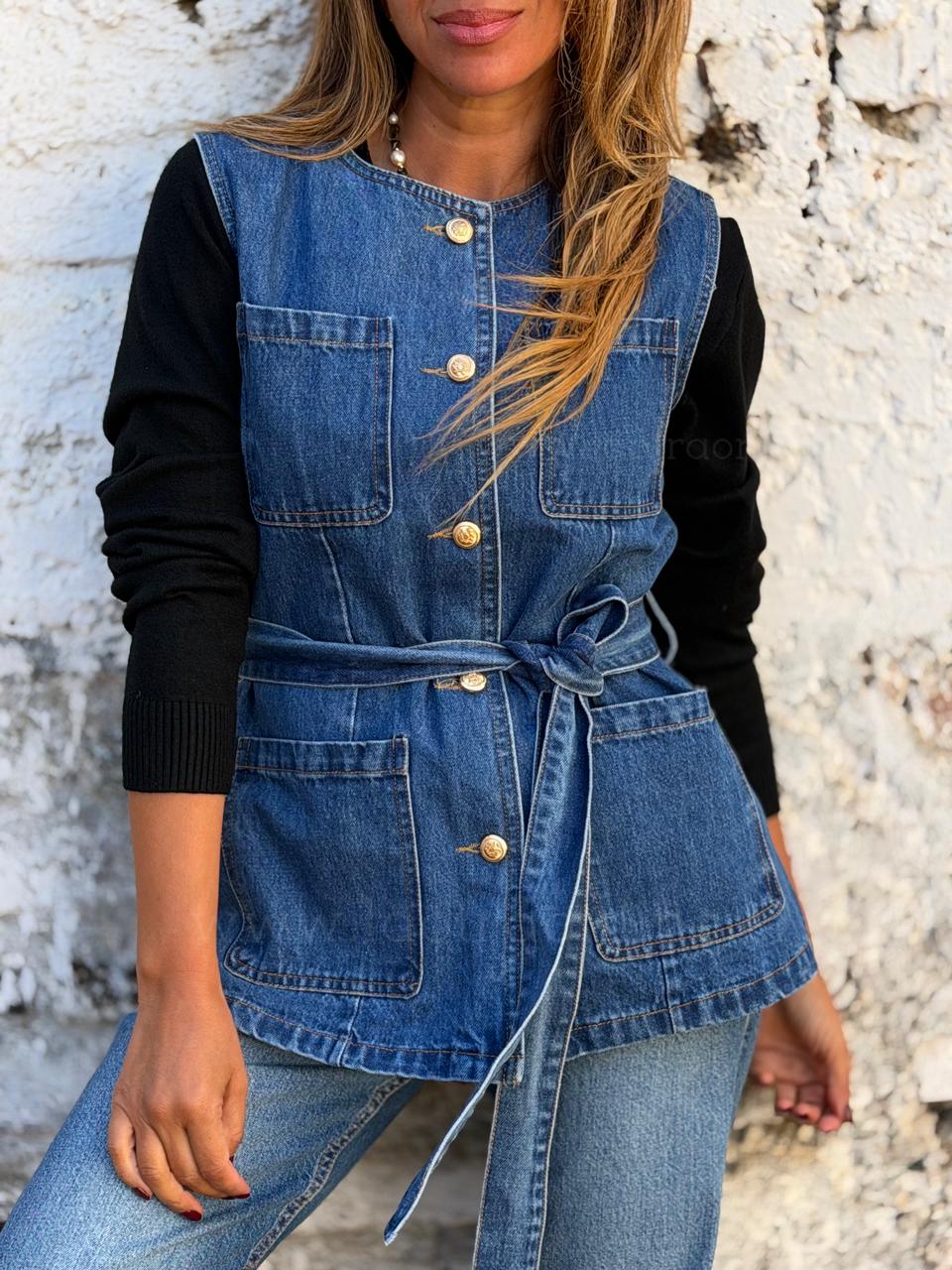 Chaqueta Buda celeste