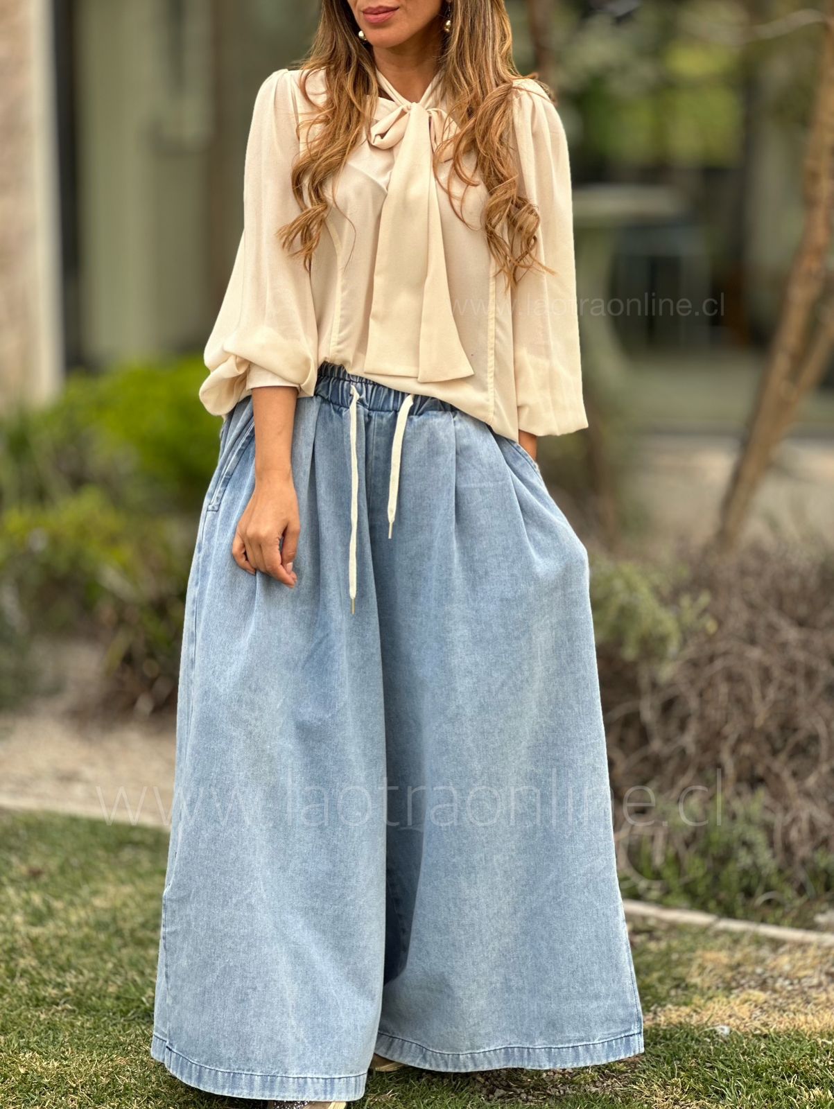 Blusa Belleza vainilla