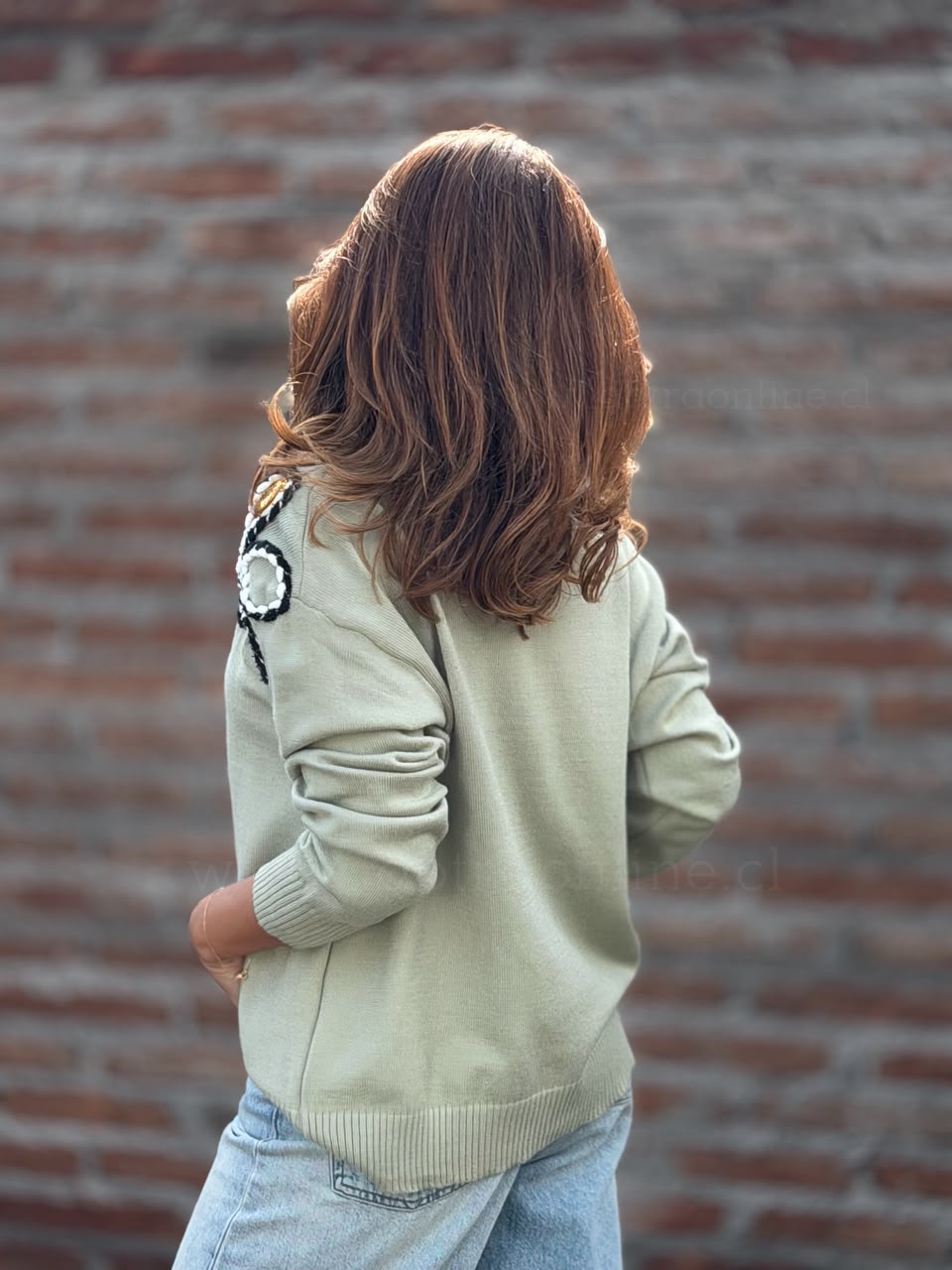 Sweater Florencia menta