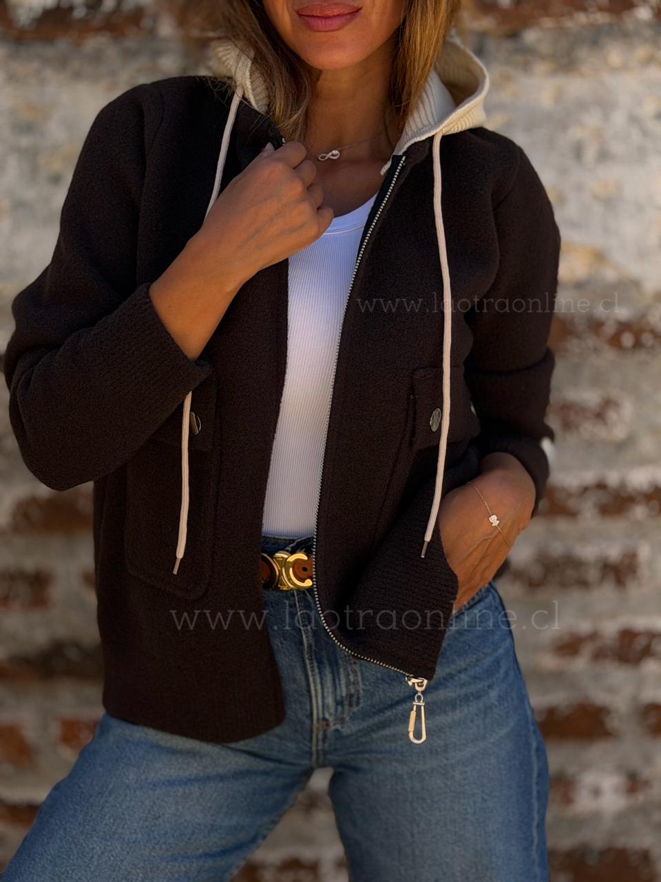 Bomber Bahía marrón