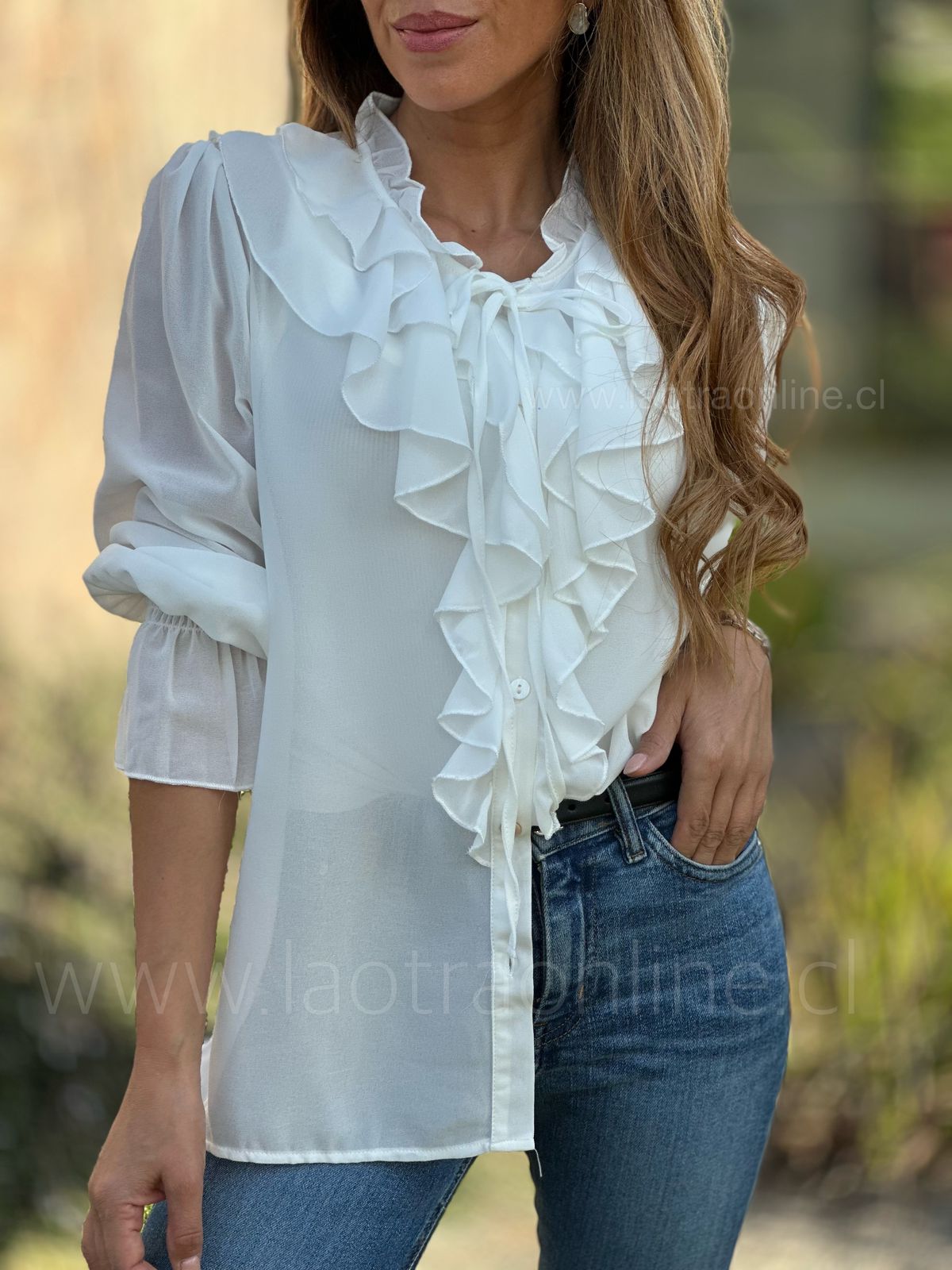 Blusa Isidora blanco