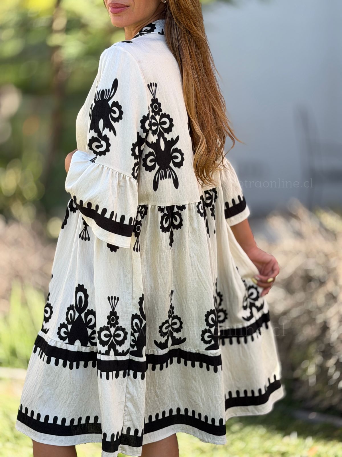 Vestido Británico blanco