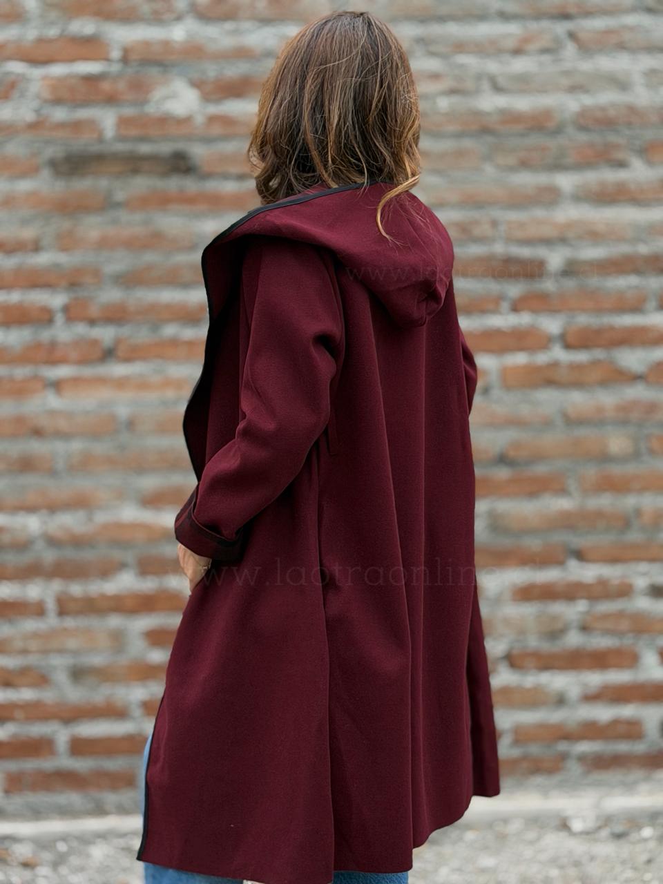 Abrigo Catarina cherry
