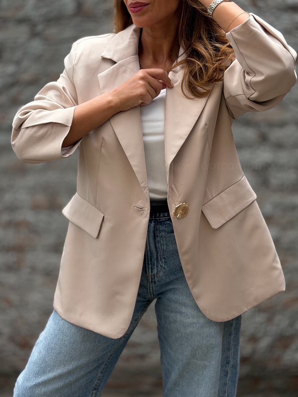 Blazer Praga beige