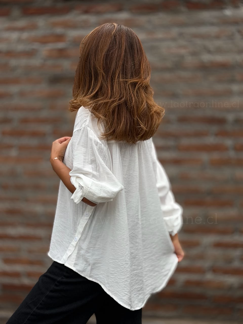 Blusa Clásica blanco