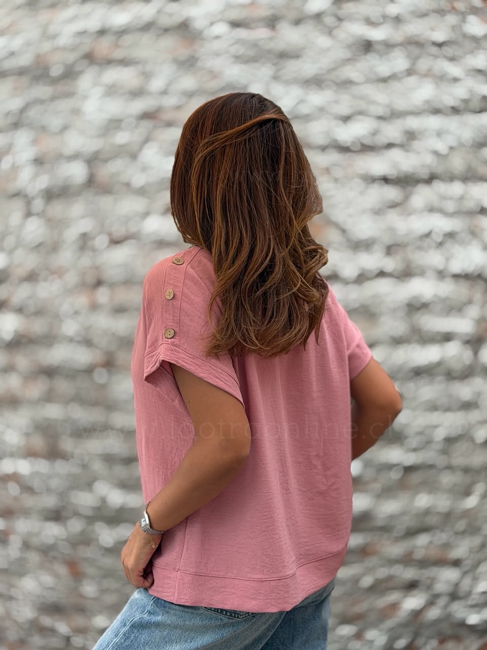 Polera Majestuosa rosa