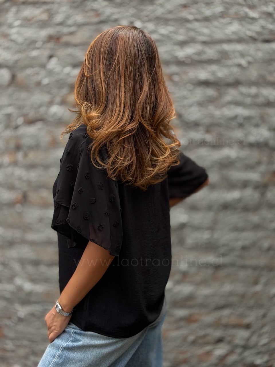 Polera Irlanda negro