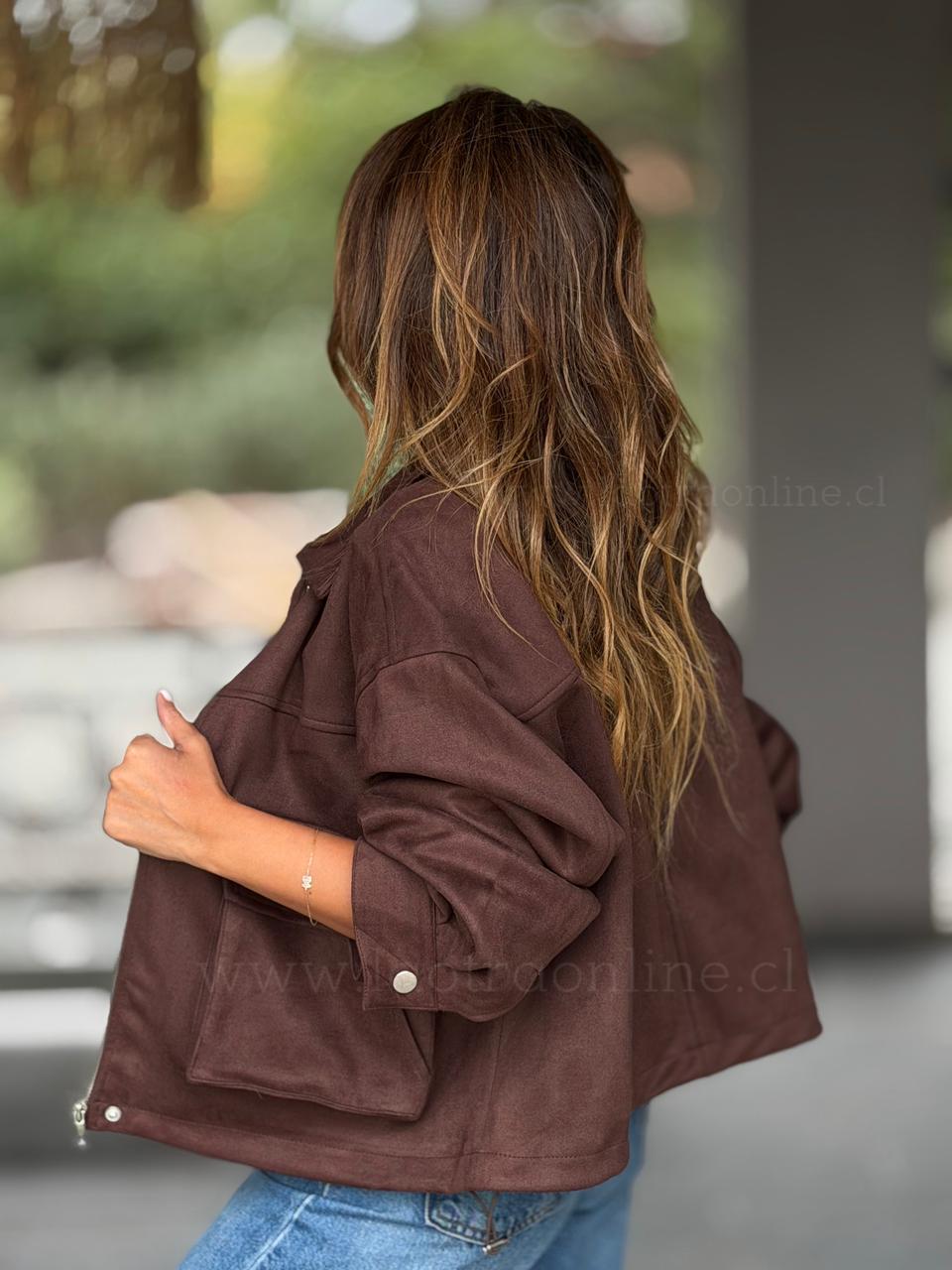 Chaqueta London choco