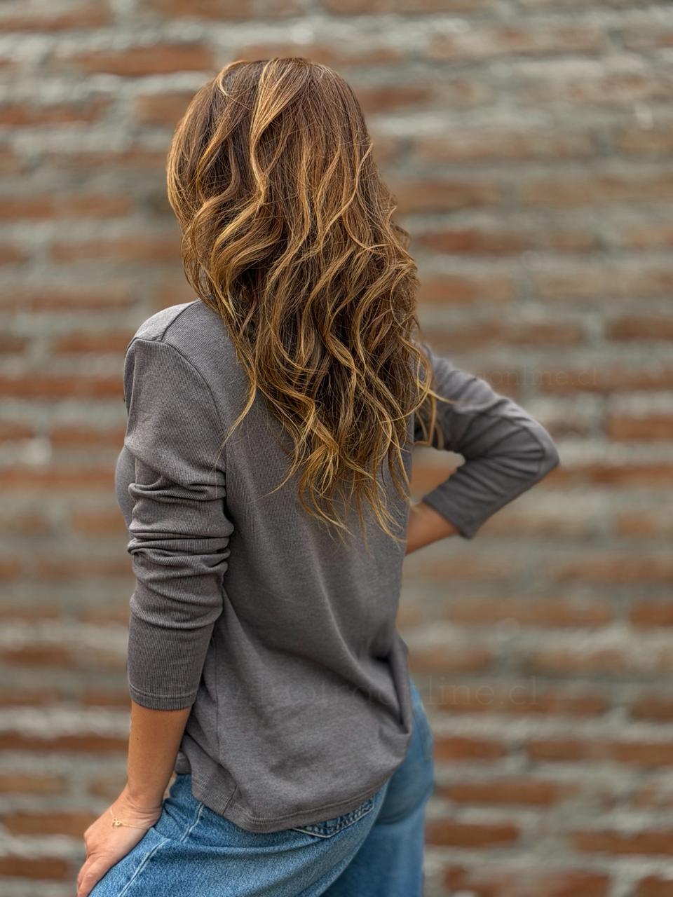 Básica Acanalada gris