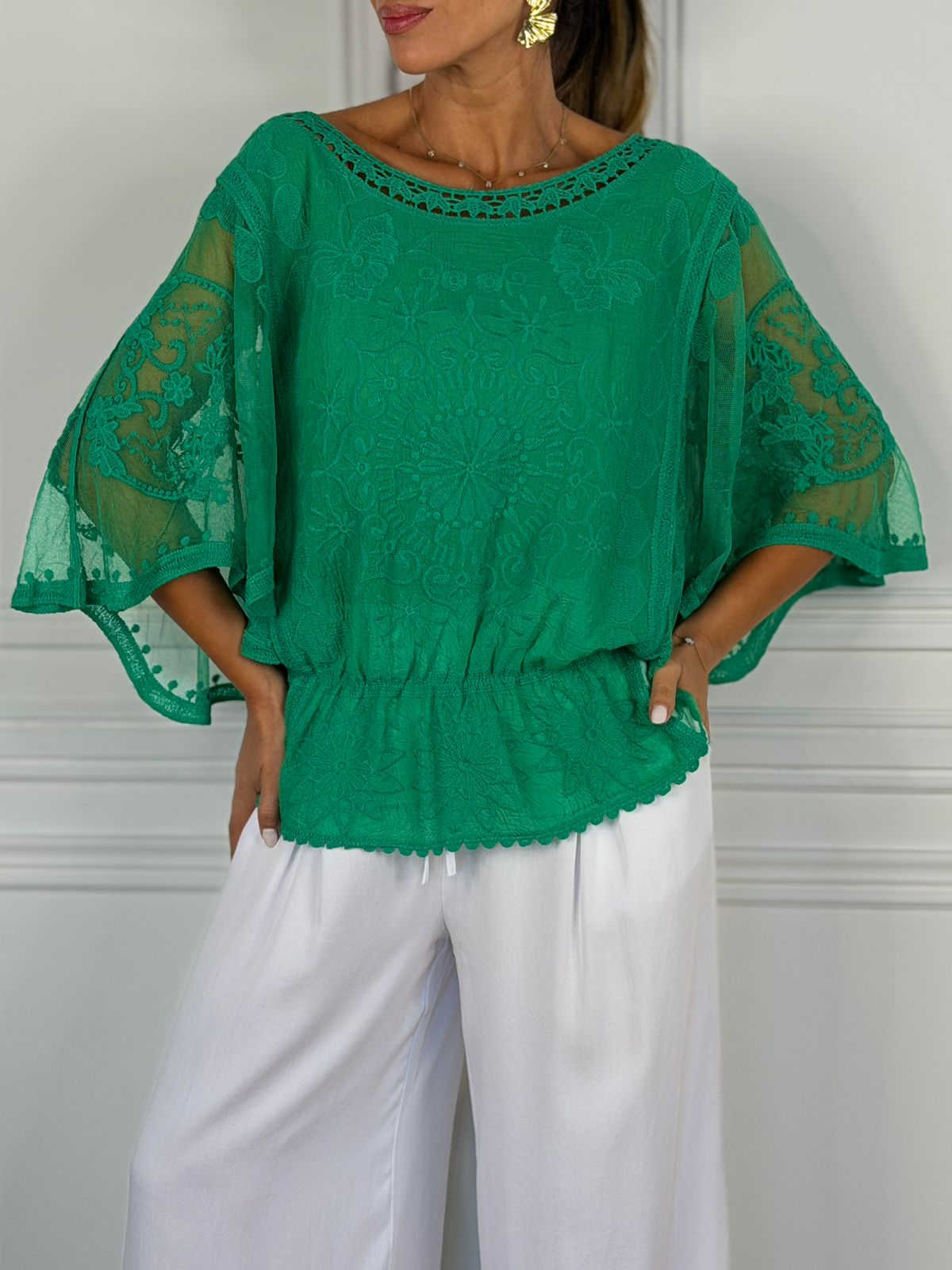 Polera Portugal verde