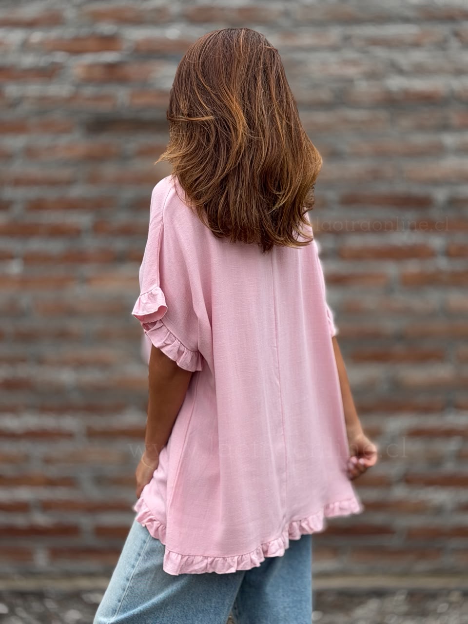 Polera Dublin rosa