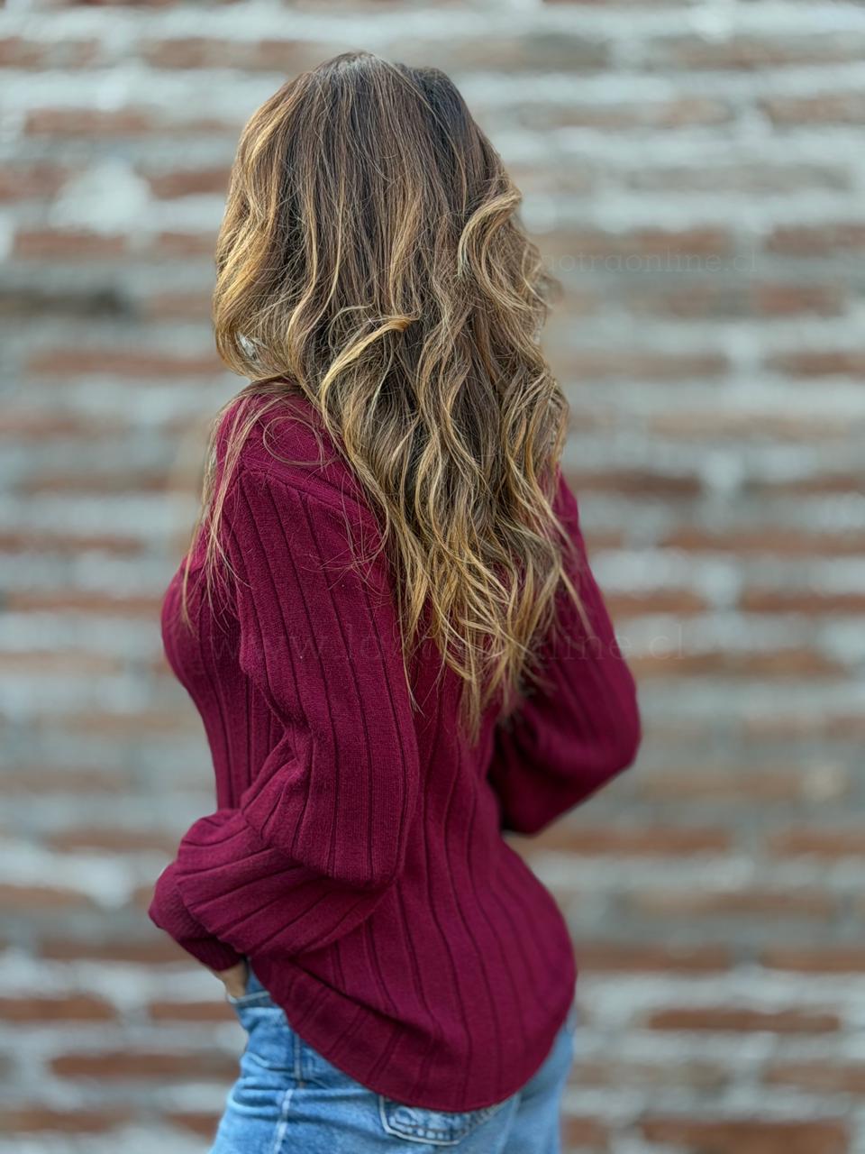 Sweater Canuton cherry