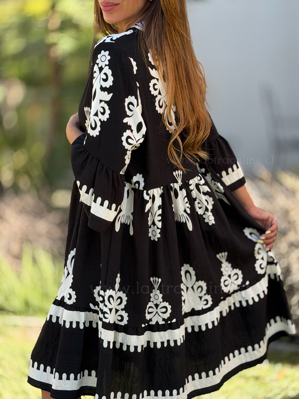 Vestido Británico negro