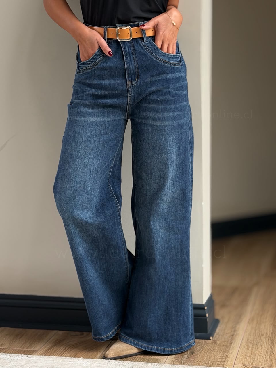 Jeans Recto Marbella azul