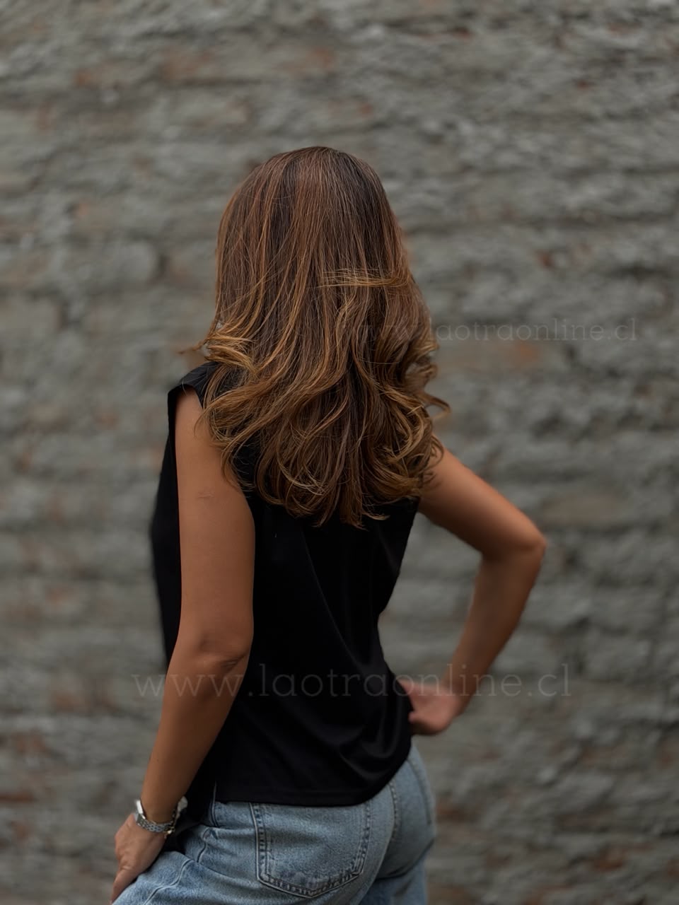 Polera Hermosa negro