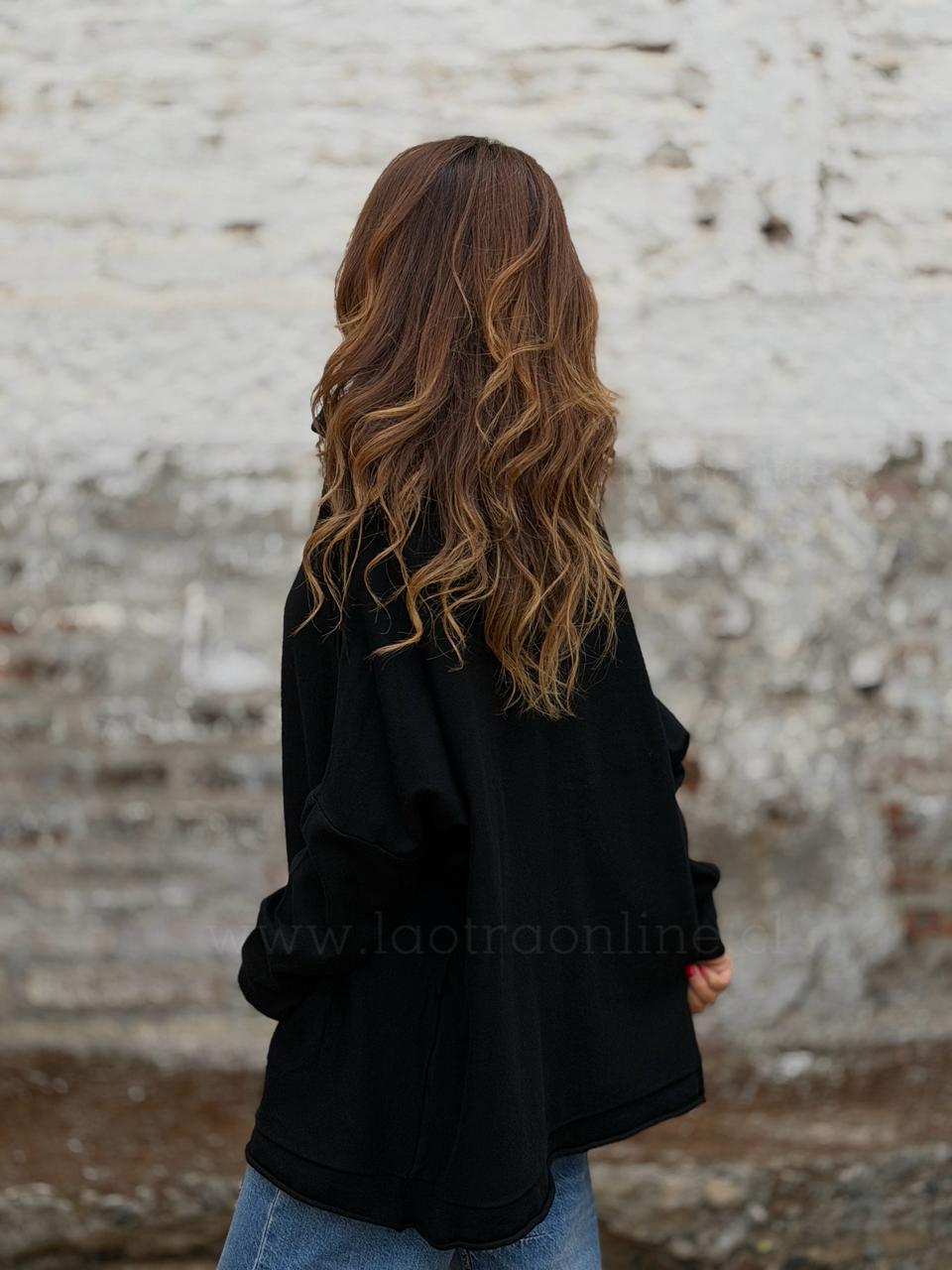 Maxi Oversize Azalea negro