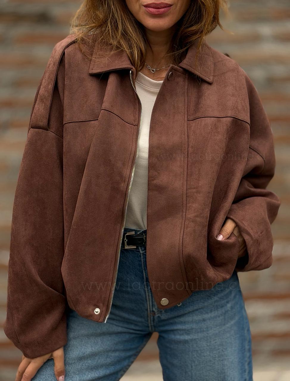 Chaqueta Rosario marrón claro