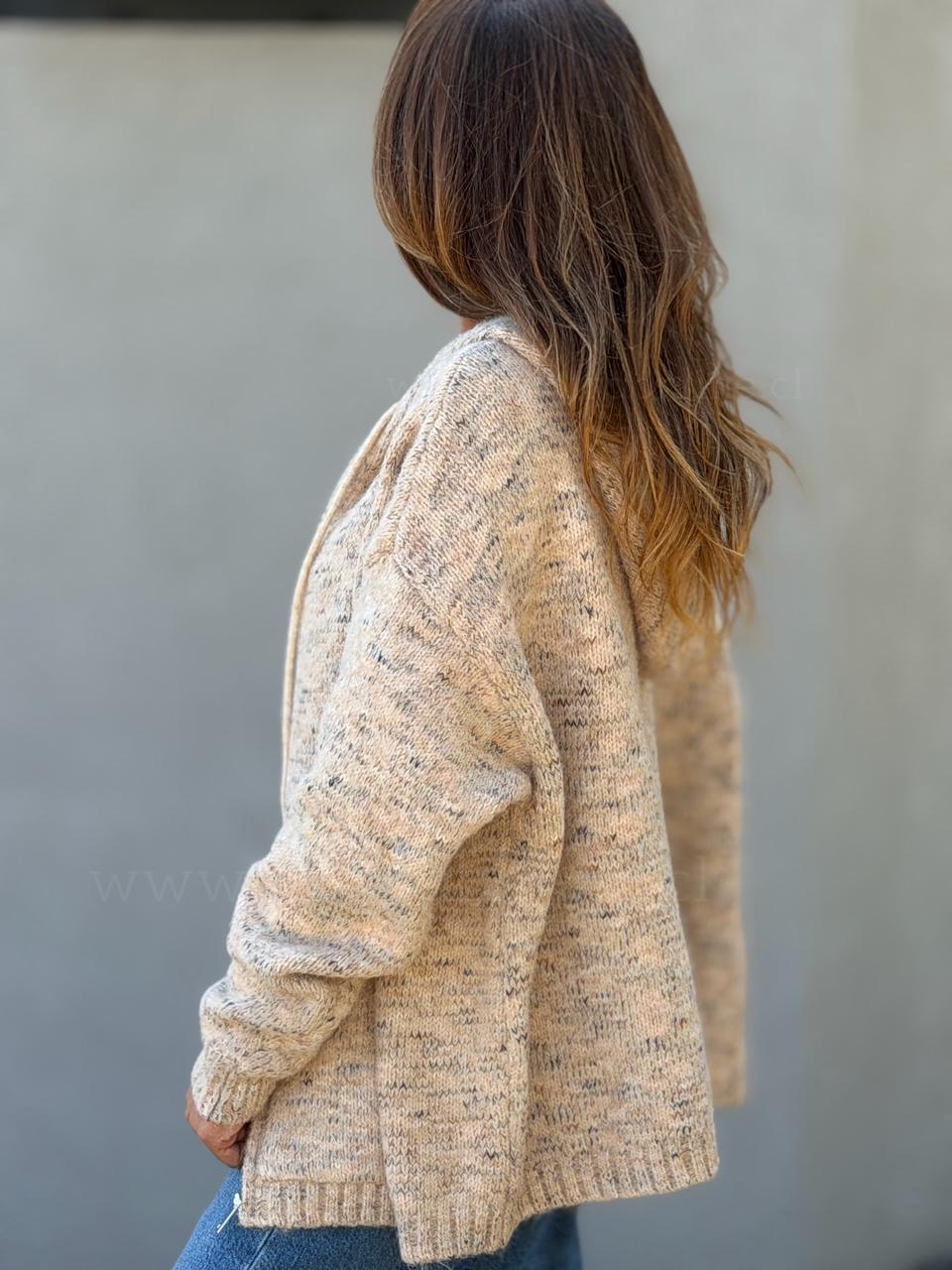 Sweater Canguro beige